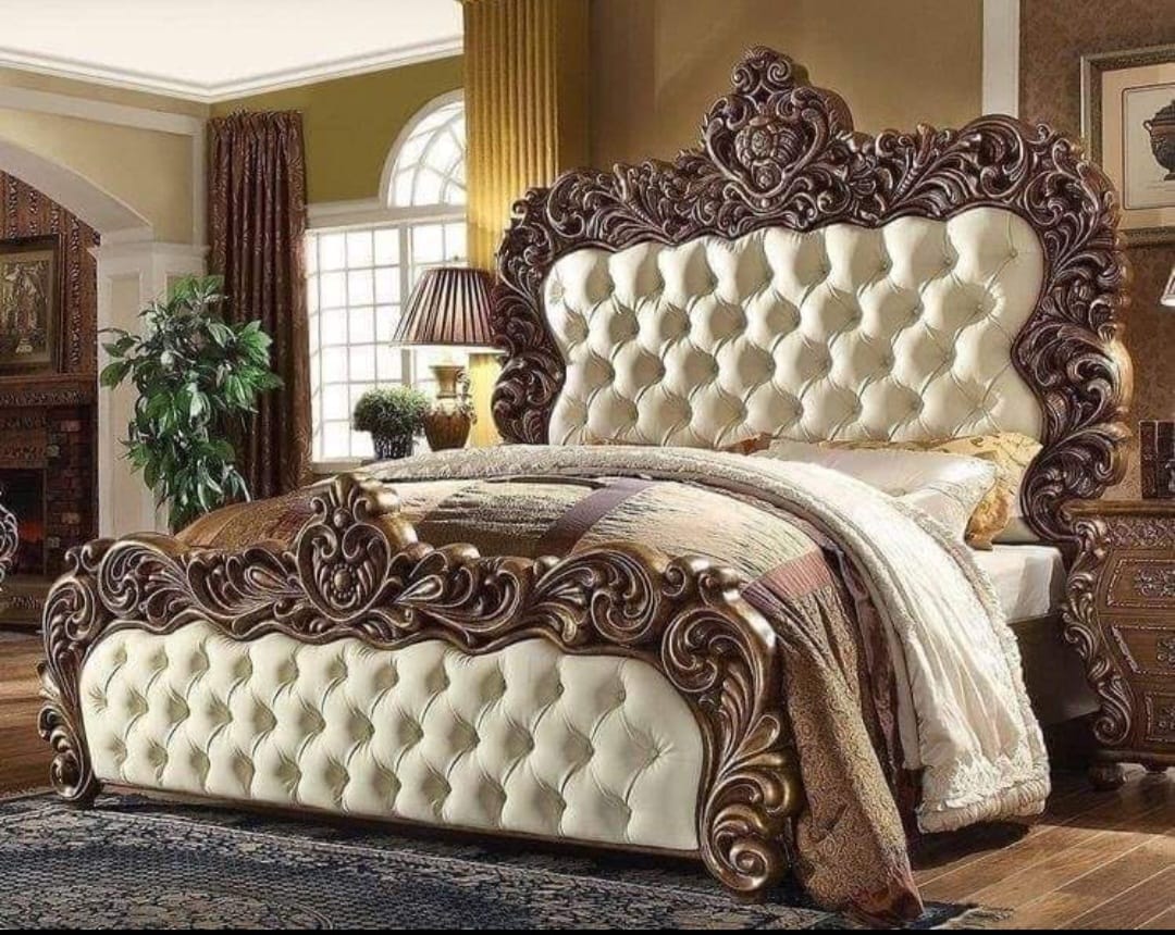 Royal handcarved master bed