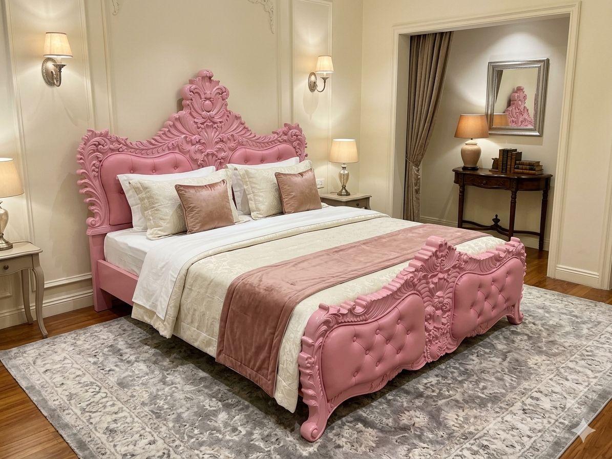 Hand-Carved Beds & Bedroom Furniture showcase